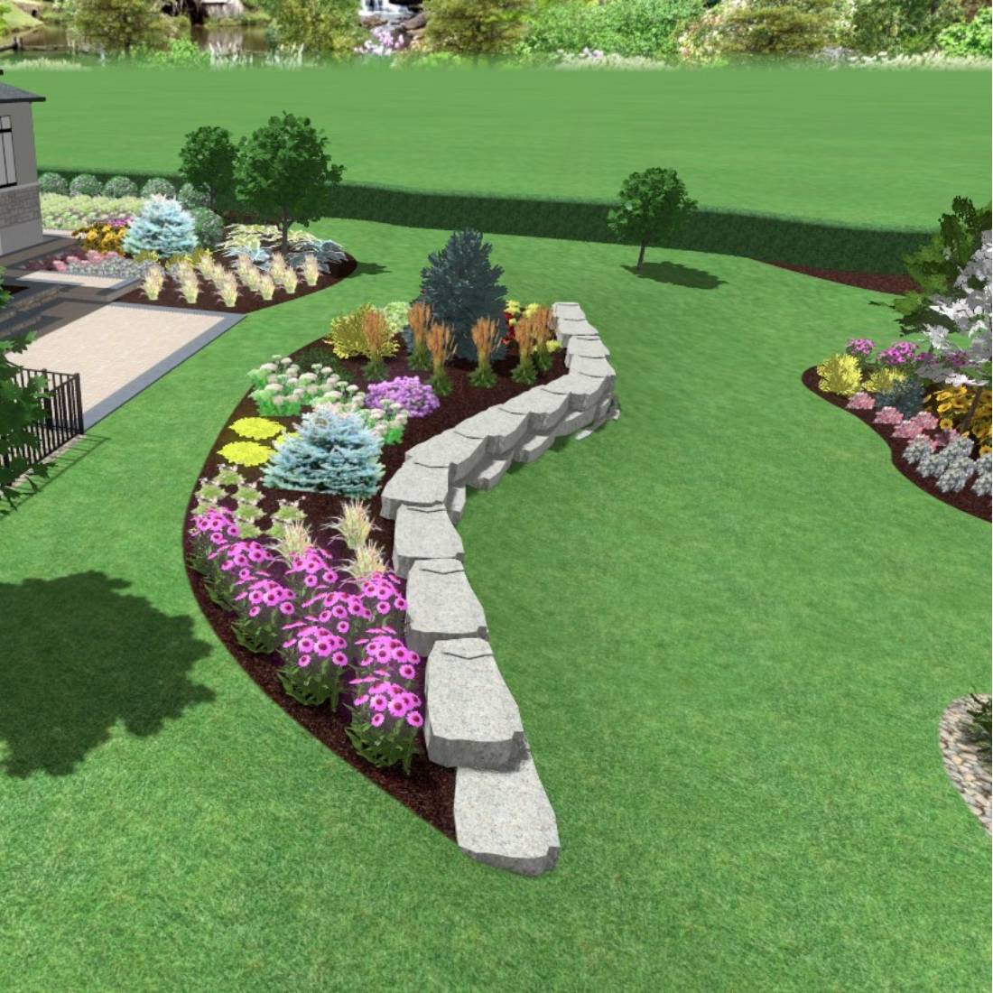 Landscape Design in Baton Rouge project 2